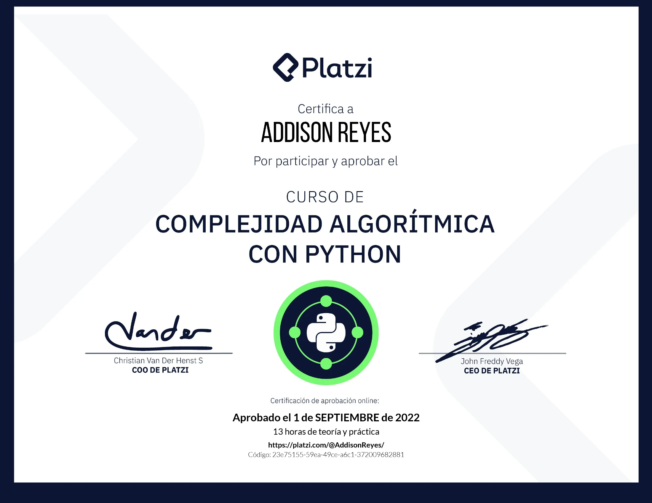 diploma algoritmos python