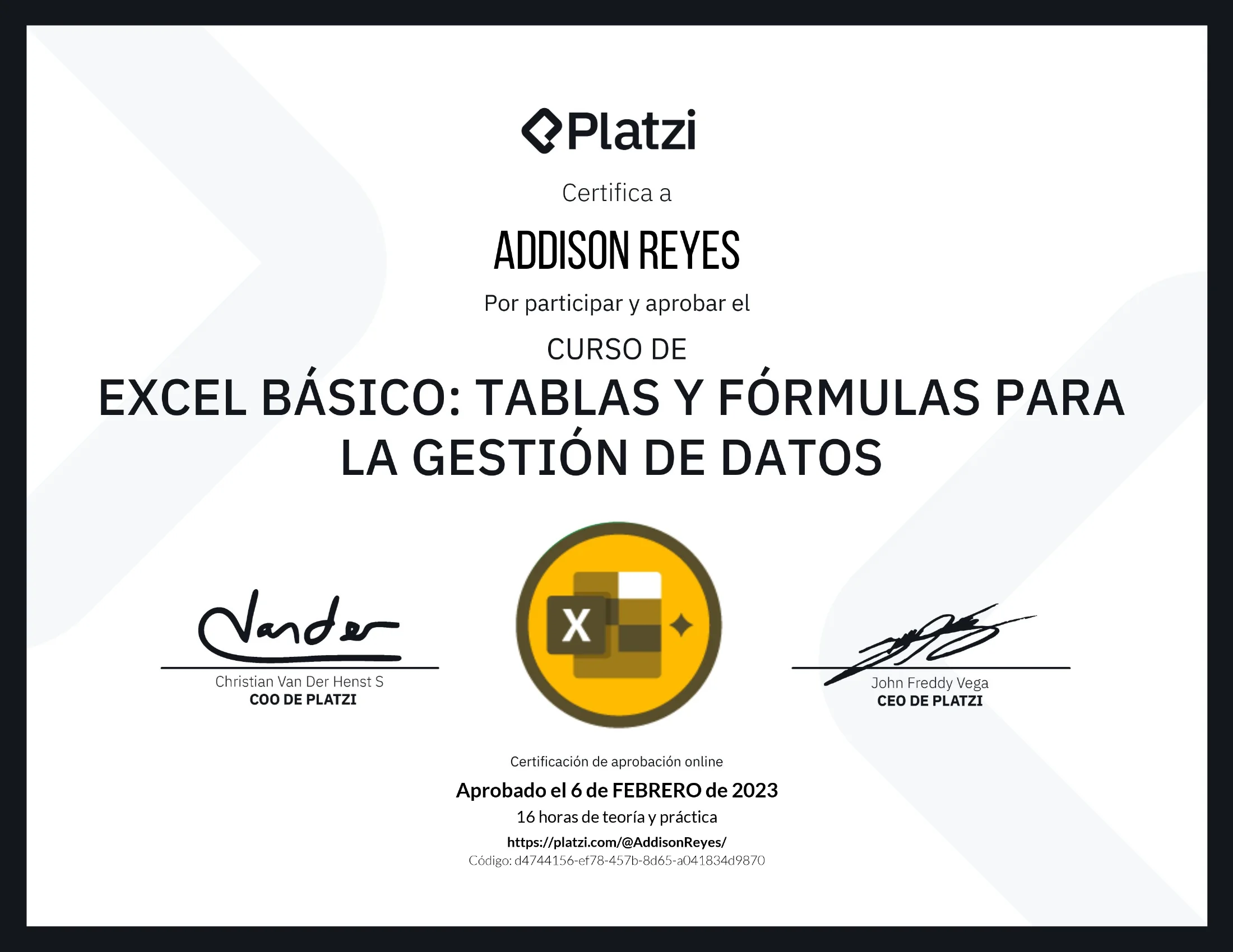 diploma excel basico 2022