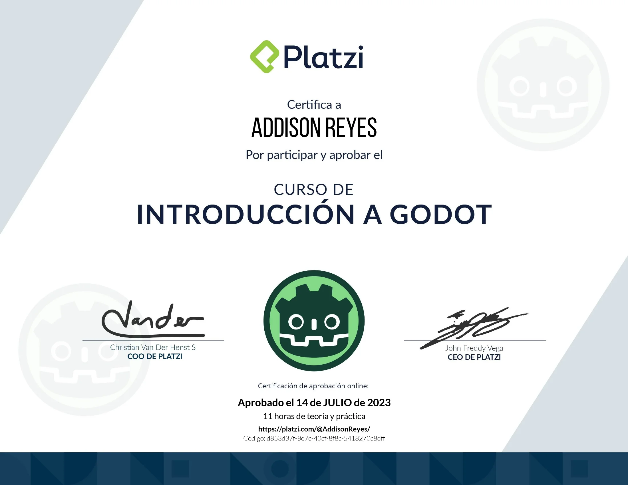 diploma introduccion godot
