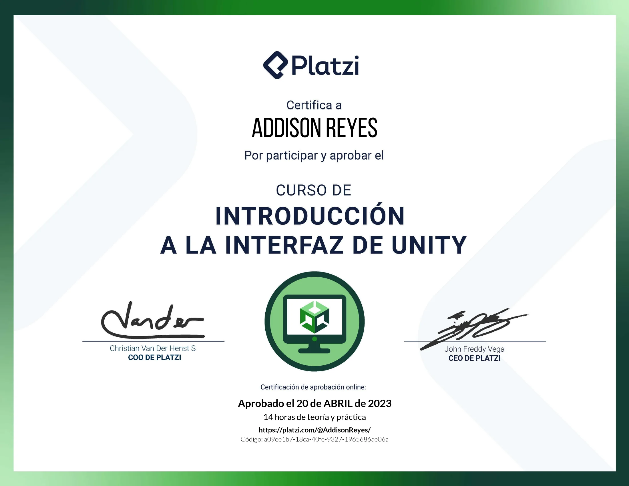 diploma introduccion interfaz unity