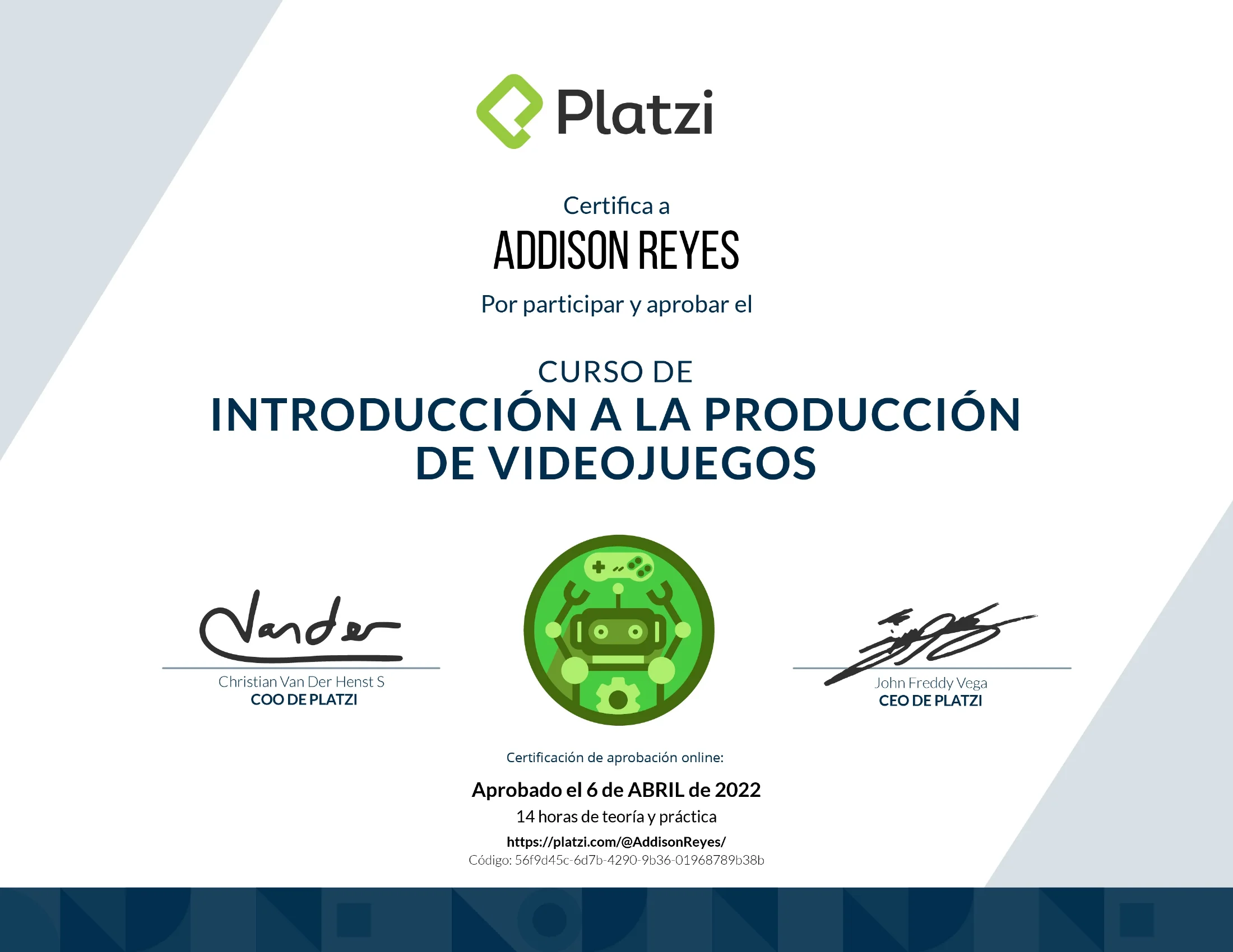 diploma produccion videojuegos