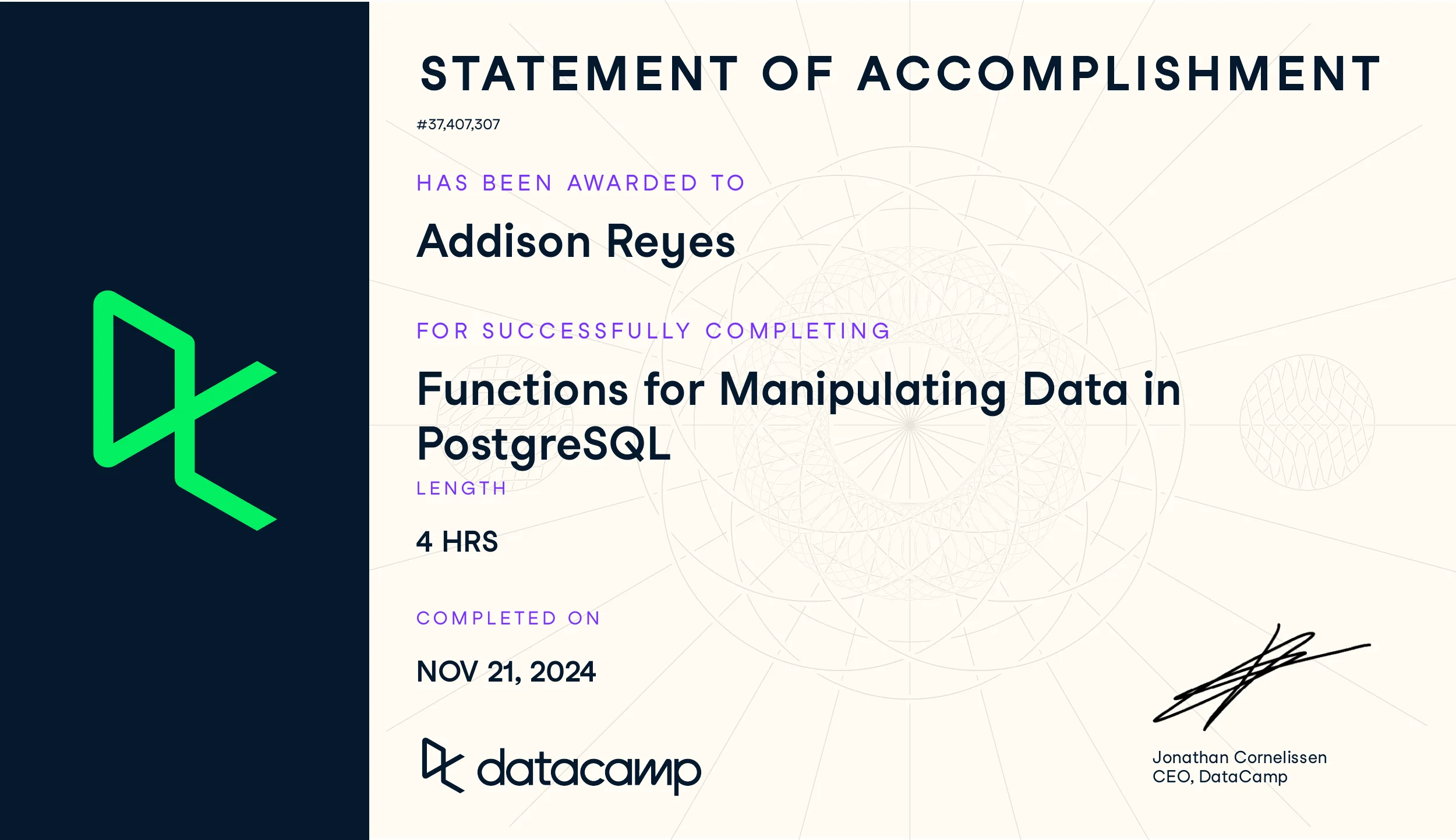 functions for manipulating data in postgresql